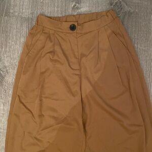 Chestnut dress pants from SHEIN